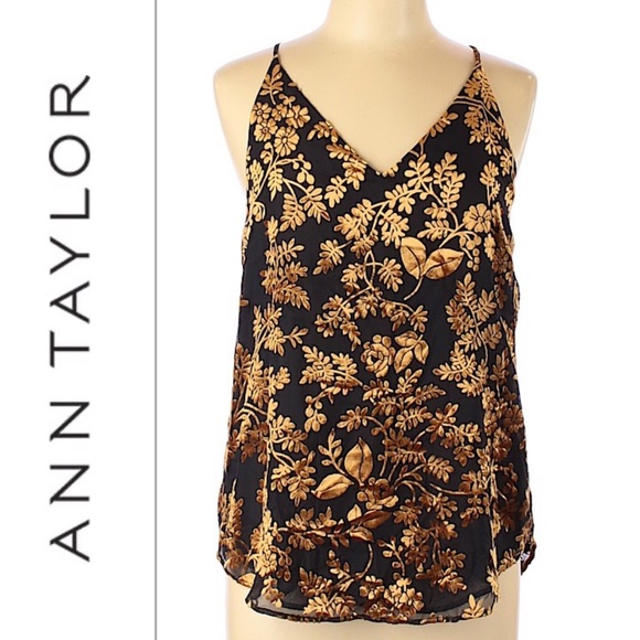 Ann Taylor Tops - Ann Taylor Velvet Tank